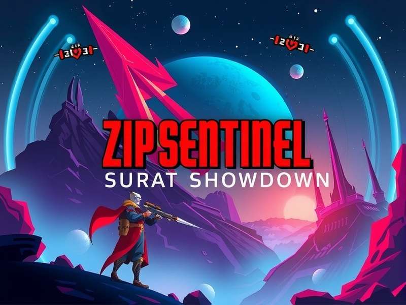Zip Sentinel Surat Showdown Game Banner